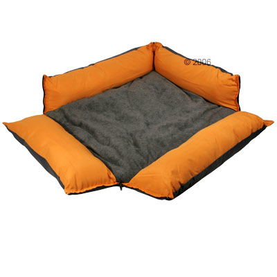 Outdoor Dog Bed - Dog Bed Outdoor Orange - Size M 70 X 60