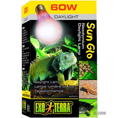 Sun Lamps - Hagen Exo Terra Neodymium Daylight Lamp Sun Glo - 25 W