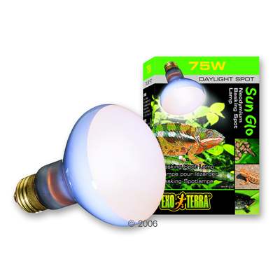 Sun Lamps - Hagen Exo Terra Neodymium Daylight Sun Glo Spot - 75 W