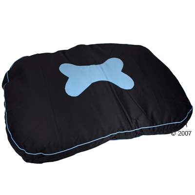 Dog Bedding - Dog Pillow Cozy Black/Turquoise - 100 X 67 X 9 Cm