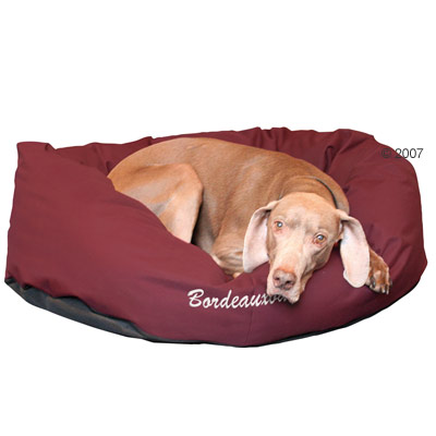 Dog Bed Bordeauxbay - 100 x 75 x 25 cm