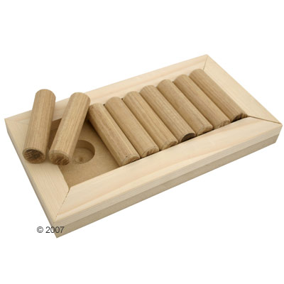 Dog Toys - Round Pegs Dog Game -