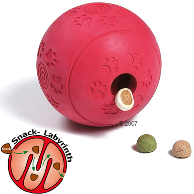 Boomer Snack Ball Dog Toy Large - Diameter approx. 10.5cm