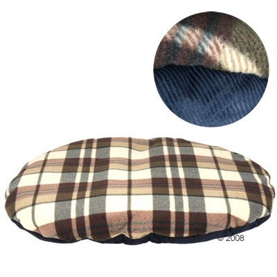 Dog Beds - Tartan Dog Pillow - 60 X 46 X 7cm