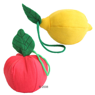 Cat Toys - Yeowww Cheeky Catnip Fruit Cat Toys - Apple