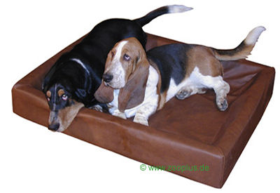 Sofa Bed - Hygienic Dog Bed - Tabac - Size 100 X 80cm