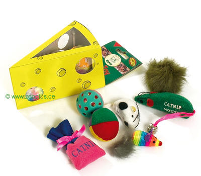 Toy Play Sets - Big Cheese Cat Toy Box Play Set