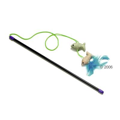 Cat Toys - Cat Pole Egypt Fish - 1 Pc