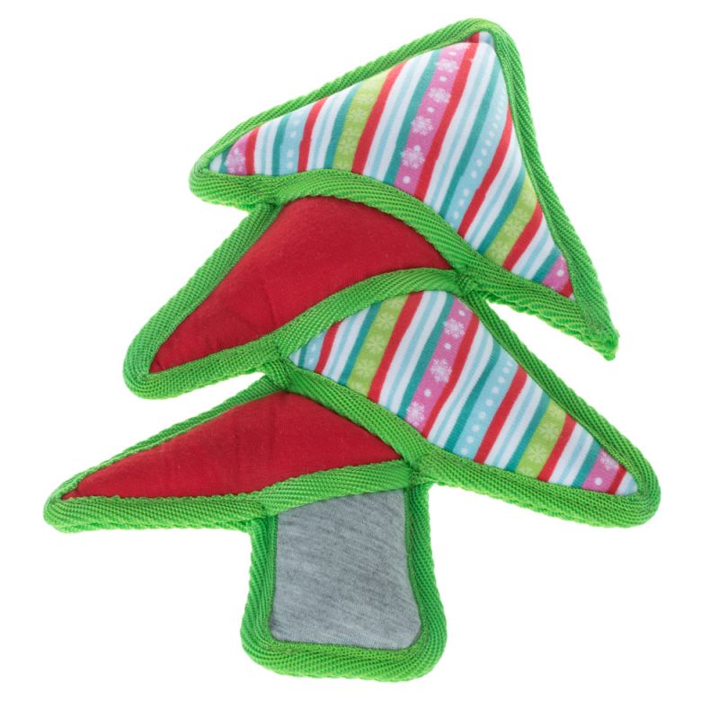 Christmas Tree Soft Dog Toy