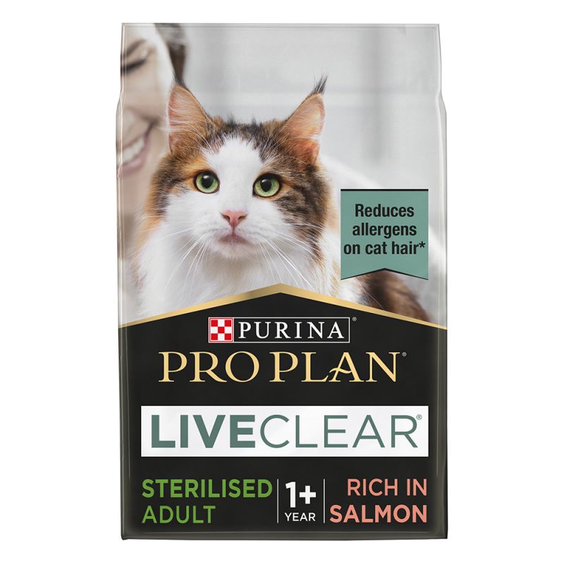 proplan liveclear sterilised adult salmon
