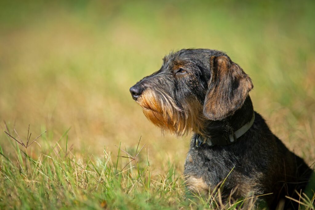 Coarse-haired Miniature Dachshund